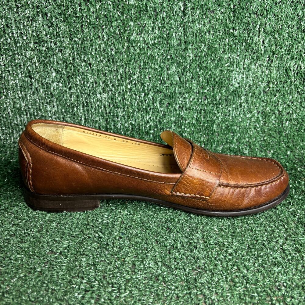Cole Haan Penny Loafers Leather Slip On Moccasin Classic Brown Womens 11 B - Picture 6 of 13